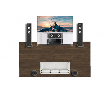 Домашний кинотеатр JBL 5.0 A190+ICT7+A125C Yamaha RX-V6A